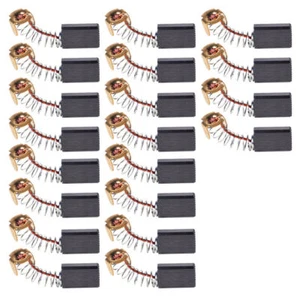 20pz Spazzole Carbonio 15MM X 10MM X 6MM Boccola Parte Riparazione Motore Lavaggio Elettrico - Foto 1 di 3