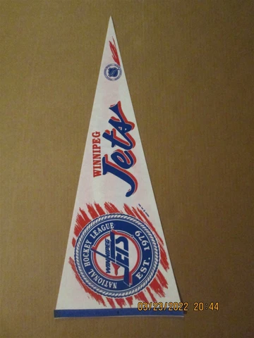 NHL Winnipeg Jets Vintage Circa EST.1979 Team Logo Hockey Pennant #3 Cover