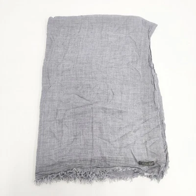 Bufanda grande de cachemir modal Faliero Sarti estola púrpura gris claro 5-1014T◎ Foto 1 de 3