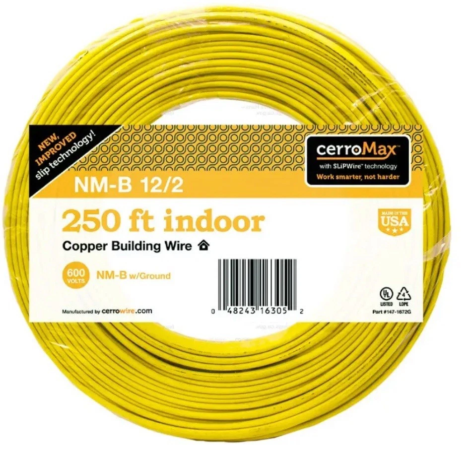 Cable de construcción eléctrico residencial interior Cerrowire - 1471672G Foto 1 de 1