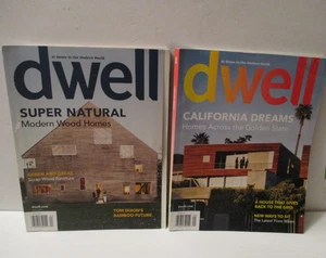 Dwell Magazine April, Sept 2008 Super Natural wood Homes, California Dreams - Picture 1 of 2