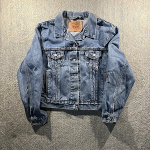 Chaqueta de Camionero Levi’s De Colección Tipo 3 Talla Grande Para Mujer’s Años 90 Hecha en EE. UU. Ligera - Imagen 1 de 11