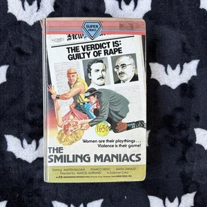 The Smiling Maniacs (VHS, 1975) BlockBuster Rental - Picture 1 of 5