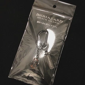 BIOHAZARD Resident Evil Death Island Gun Keychain Chris Capcom 2023 New  - Picture 1 of 3