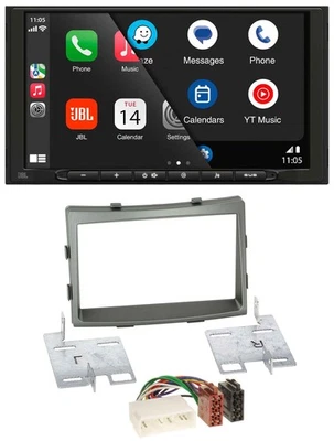 JBL USB 2DIN MP3 Bluetooth AUX Autoradio für SSangYong Rodius ab 2013 - Bild 1 von 4