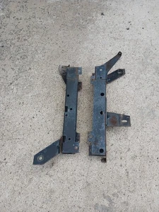 77-81 Camaro Firebird Factory A/C AC Condenser Mounting Brackets Braces LH & RH - Picture 1 of 21