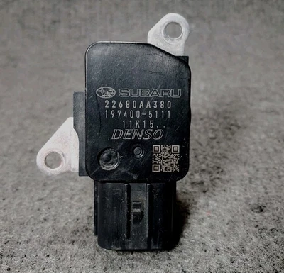2008-2020 Subaru Impreza WRX STi Forester MAF Mass Air Flow Meter 22680AA380 OEM - Image 1 of 4