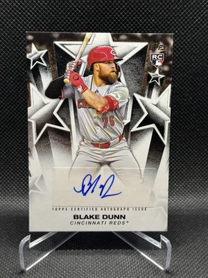 #BSA-BDU Blake Dunn 2025 Topps Baseball Stars Autographs (Series One) - Image 1 of 2