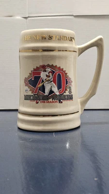 1998 Mark McGwire 70 Home Runs Керамическая Штайн Буш Стадион Эксклюзив - Изображение 1 из 3