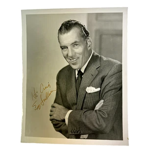 Ed Sullivan signiertes Foto Vintage Original 7 x 9 schwarz-weiß - Bild 1 von 7