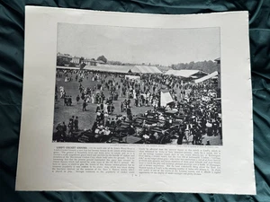 um 1890, Lords Cricket Ground, Bild aus G. Newnes Teilwerk " Round London " - Bild 1 von 2