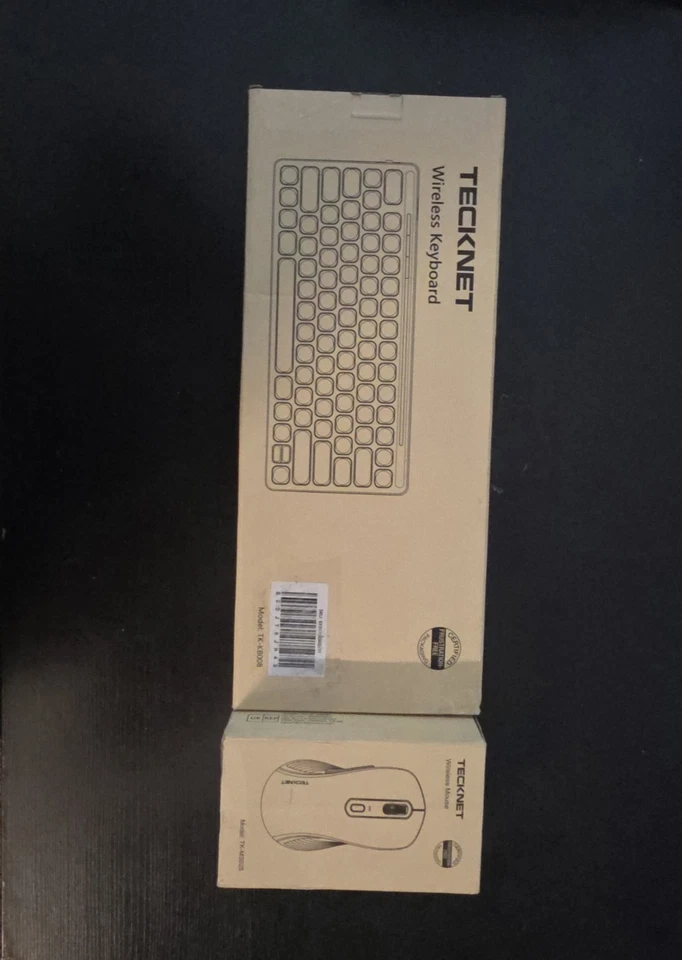 TECKNET Wireless Mouse Model TK-MS025. TECKNET Wireless Keyboard Model ТК-JK8003 - Image 1 of 4