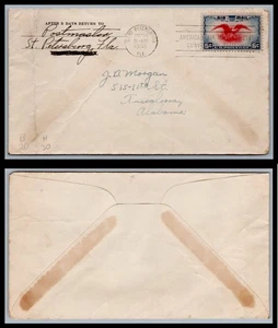 US FDC # C23 6c Eagle Holding Shield none RUFF  1938, 0a1711 - Picture 1 of 1