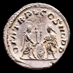 *Lucernae* Valerian I Antoninianus P M TR P V COS IIII P P Antioch 257 A.D. - Picture 1 of 3