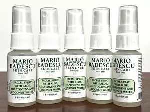 5x MARIO BADESCU SKIN CARE SPRAY VISO ALOE ACQUA DI COCCO 1,0 once / 29 ml ciascuno NUOVO - Foto 1 di 1