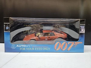 AUTOart 1/18 Lotus Esprit Turbo James Bond 007 “For Your Eyes Only” NEW ! - Picture 1 of 4