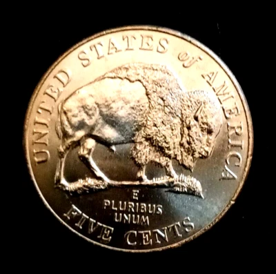 2005-P  GEM BU+ Jefferson 'Bison' Westward Journey nickel 'Satin Finish' - Image 1 of 2