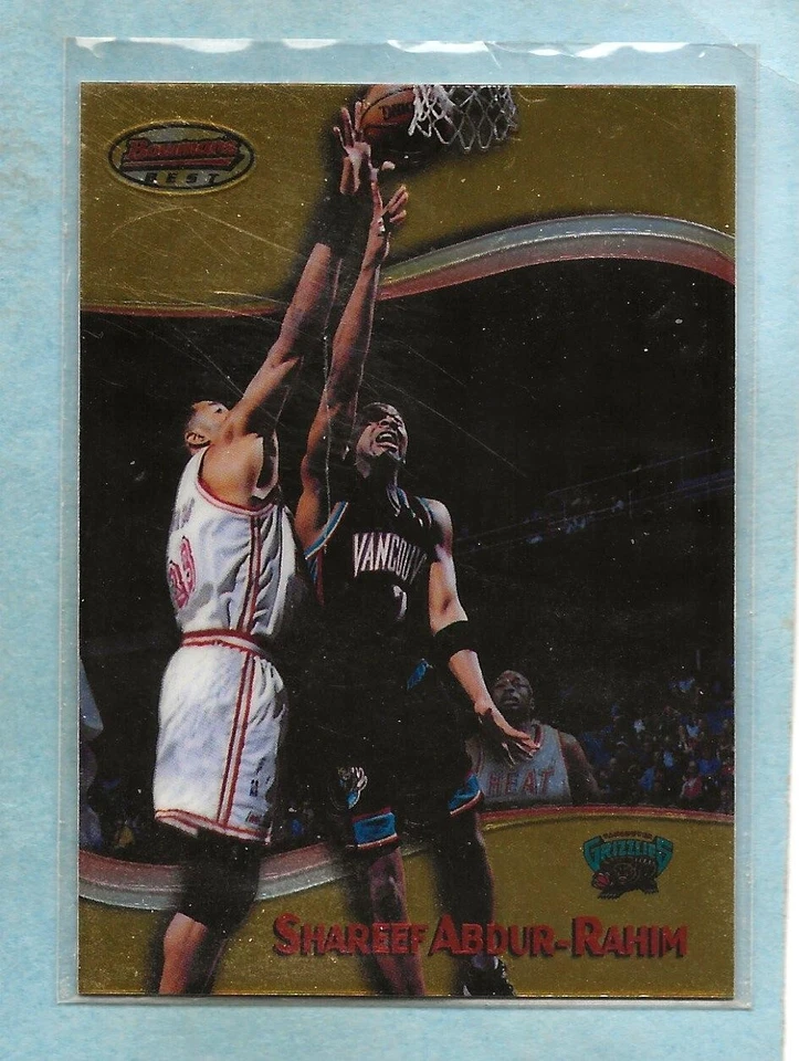 SHAREEF ABDUR-RAHIM - 1998-99 Bowman's Best - #97 - Grizzlies - MINT - Image 1 of 1