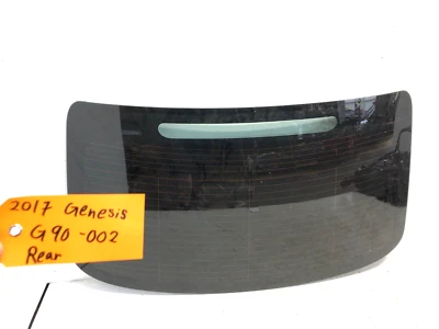 2017-2019 GENESIS G90 REAR WINDSHIELD BACK GLASS OEM - Image 1 of 4