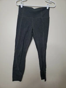 Athleta Heather Gray Ankle Leggings Sz S - Picture 1 of 3