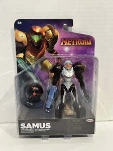 World Of Nintendo - Phazon Suit Grey Samus 4" Inch Figure - New - Picture 1 of 2