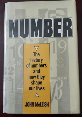 Number The History of by John McLeish (1992, Hardcover) 1st Edition/1st Printing - Image 1 of 4