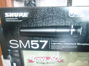 SHURE SM 57 LC MICROFONO PROFESSIONALE PER STURMENTI ,NUOVO - Imagen 1 de 1