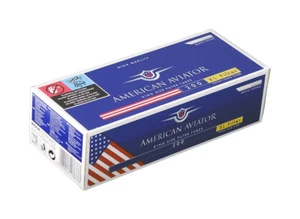 10 Boxen American Aviator XL King Size Filterhülsen mit weissem Filter - Bild 1 von 2