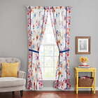 All Over Floral 84" Single Curtain Panel, Multi, Cotton, Pole Top, Sheer
