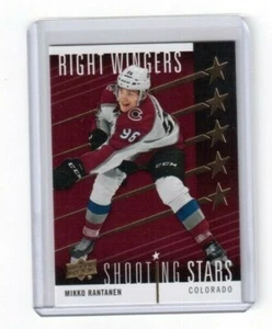 2019-20 Upper Deck Series One Shooting Stars Red RW Mikko Rantanen Avalanche - Picture 1 of 2