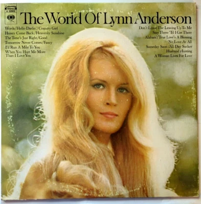 LYNN ANDERSON The World Of Lynn Anderson 2xLP COUNTRY BALLAD POP **Fast Ship** - Image 1 of 4