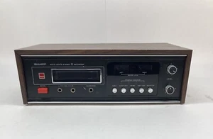 Sharp RT-811U 8 Track Player Recorder Solid State Vintage- AS IS- For Parts! - Picture 1 of 10