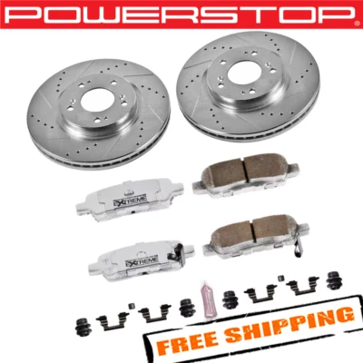 Kit de actualización de freno trasero Power Stop K098-26 Z26 Street Warrior Foto 1 de 2