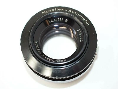 Novoflex 135mm f4.5 Noflexar M42 Screw Fitting Lens - Image 1 of 2
