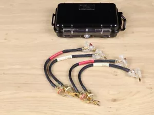 Kimber Kable Select KS-9033 highend audio speaker cable jumpers set of 4 - Imagen 1 de 5
