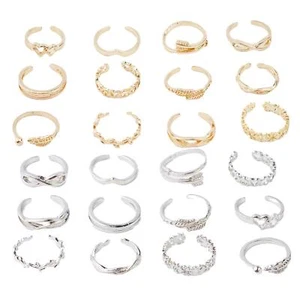 12pcs Knuckle Rings Silver Midi Set Vintage Boho Women Punk*. - Picture 1 of 13