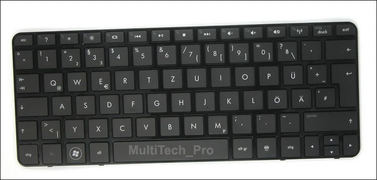 Orig. Teclado HP Compaq DE para Mini210 Mini 210 Series - Imagen 1 de 1