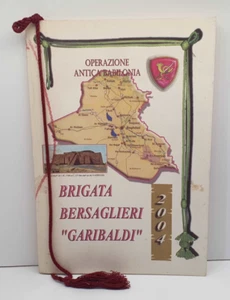 Kalender Brigade Bersaglieri "Garibaldi" Operation Antica Babylon 2004 FL80 - Bild 1 von 7