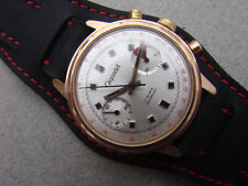 Vintage Gigandet Valjoux Chronograph 1960-70 seltenes olympisches Logo