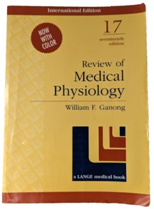 Review of Medical Physiology 17 Ed. by William F. Ganong PB 1995 | Medical Book - Picture 1 of 8