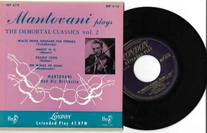 Mantovani: "The Immortal Classics - Volume 2" - 1954 EP - misprinted labels NM! - Bild 1 von 2