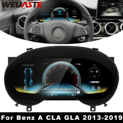LCD Screen Instrument Digital Car Dashboard Cluster For Benz A CLA GLA 2013-2019 - Image 1 of 4
