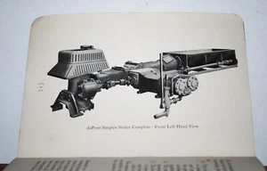 1923 DuPont-Simplex Locomotive Stoker Manual - Picture 1 of 3