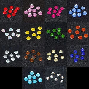 2000 Hotfix - Strasssteine / Strass-Stein SS10 Strass 3mm zum Bügeln - Farbwahl - Bild 1 von 13