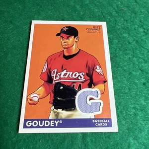 2009 Upper Deck Goudey Memorabilia Roy Oswalt GM-RO Houston Astros - Picture 1 of 7