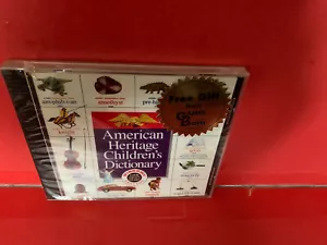 American Heritage Children's Dictionary WINDOWS (PC CD ROM, 1995) New, Sealed! - Picture 1 of 3