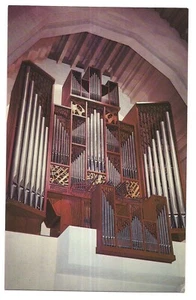 ORGANO della Basilica San Giuseppe Oratorio Mt Royal Canada Cartolina Montreal Quebec  - Foto 1 di 2