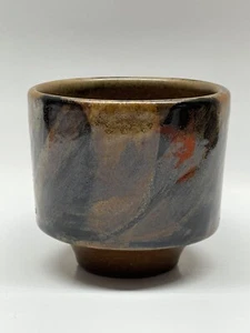 Vintage Pottery Craft USA handgefertigte Steinzeug Vase 3 1/4" hoch, 3 1/2" Durchmesser - Bild 1 von 8