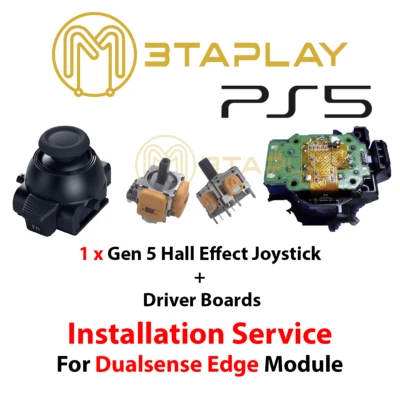 M3TAPLAY Dualsense Edge Module Hall Effect Joystick and Driver Board installation service