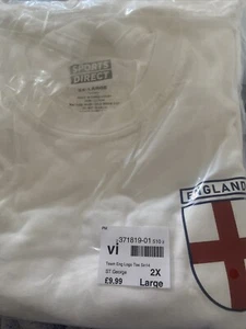 England T-shirts 2xl - Picture 1 of 1